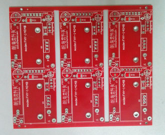 1.6mm FR4 RED Double Side PCB Customed Printed Circuit Board 2.0oz White Silkscreen OEM