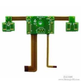 Polyimide Rigid Flex PCB Immersion Silver , FR - 4 Aluminium Pcb Board For LCD Display