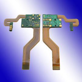 Double Sides Rigid-Flex PCB in Fr4 Material, Used in Electronic Components; OEM PCB
